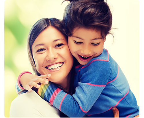 mom with child
